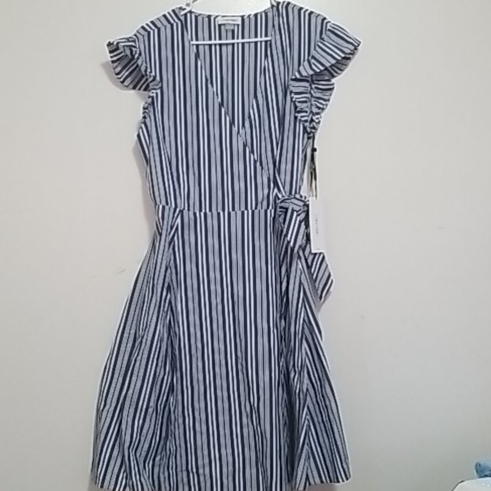 Calvin Klein wrap dress